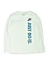 Nike Green Long Sleeve T-Shirt Size 6 - 7 - photo 1