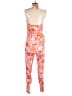 Olivaceous 100% Rayon Print Orange Jumpsuit Size S - photo 2