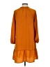 Old Navy 100% Polyester Orange Casual Dress Size XS - photo 2