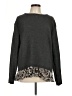 Sunday in Brooklyn 100% Nylon Paisley Gray Pullover Sweater Size L - photo 1