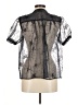 Let Me Be 100% Polyamide Black Short Sleeve Blouse Size M - photo 2