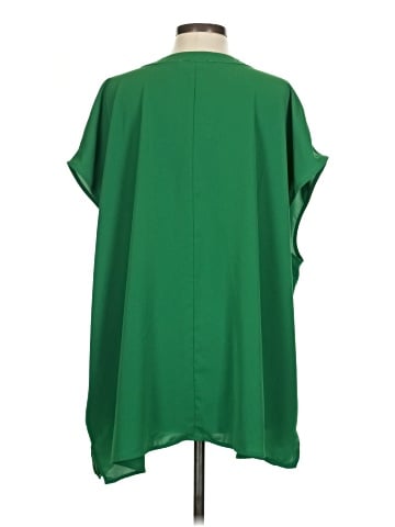 ELOQUII Short Sleeve Blouse (view 2)