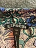 Express 100% Rayon Paisley Blue Casual Skirt Size L - photo 3