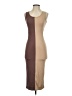 21 Saints Color Block Brown Casual Dress Size S - photo 1