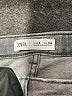 Zara Chevron-herringbone Gray Jeans Size 9 - photo 3