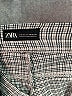 Zara Houndstooth Gray Dress Pants Size XS - photo 8