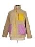 Boden 100% Polyester Color Block Tan Fleece Size 14 - photo 1