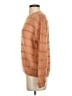 Luisa Cerano Metallic Orange Pullover Sweater Size 4 - photo 5