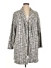 MELLODAY Gray White Coat Size 1X - photo 1