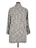 MELLODAY Gray White Coat Size 1X - photo 2