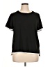 Shein Curve Black Short Sleeve Top Size 1X - photo 1
