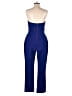 Adelyn Rae Color Block Blue Jumpsuit Size M - photo 2