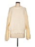 Dazy-Less 100% Polyester Ivory Pullover Sweater Size L - photo 1