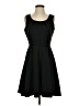 Corey P. Solid Black Casual Dress Size 4 - photo 1