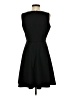 Corey P. Solid Black Casual Dress Size 4 - photo 2