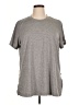 Unbranded Solid Gray Active T-Shirt Size XL - photo 1