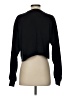Unbranded Solid Black Pullover Sweater Size S - photo 2