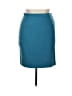Casual Corner Solid Teal Formal Skirt Size 14 - photo 1