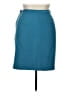 Casual Corner Solid Teal Formal Skirt Size 14 - photo 2
