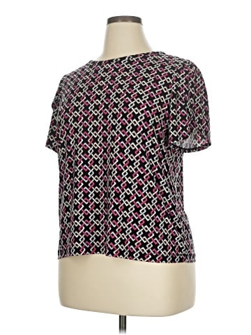 AK Anne Klein Short Sleeve T-Shirt (view 2)