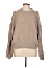 Dazy-Less 100% Polyester Solid Tan Pullover Sweater Size L - photo 1