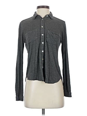 Song For The Mute Long Sleeve Button-Down Shirt (view 1)