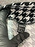 Shein Houndstooth Black Formal Skirt Size 6 - photo 4