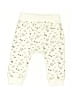 Rae Dunn 100% Cotton Hearts Ivory Casual Pants Size 3-6 mo - photo 2
