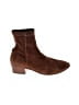 AQUATALIA 100% Leather Brown Ankle Boots Size 10 1/2 - photo 1