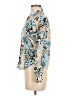 Olé by Koton Print Blue 3/4 Sleeve Blouse Size 34 waist - photo 5