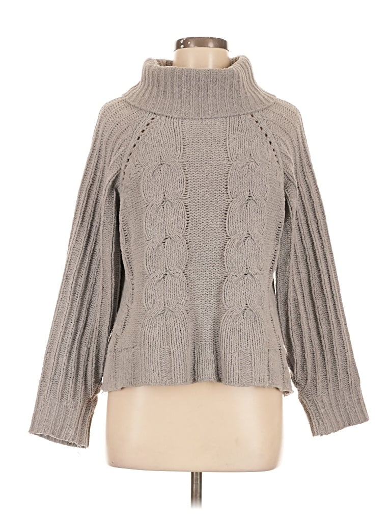 Pre-owned Harper Heritage Turtleneck Sweater In Gray