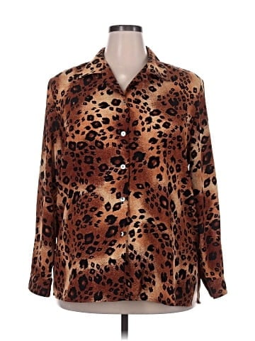 Impressions Long Sleeve Blouse (view 1)