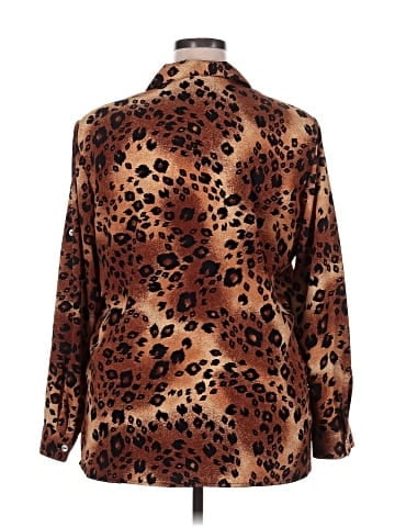 Impressions Long Sleeve Blouse (view 2)