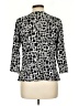 Carducci Black 3/4 Sleeve Blouse Size L - photo 2