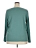 Soft Surroundings Teal Pullover Sweater Size 2X - photo 2