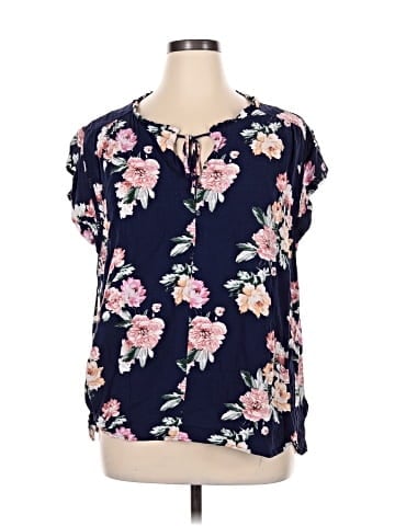 Buffalo by David Bitton Short Sleeve Blouse (view 1)