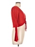 Shein Red Long Sleeve Top Size L - photo 4