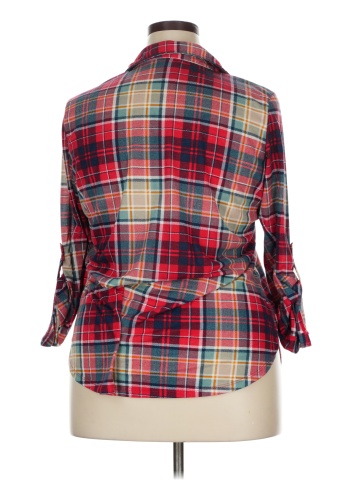 Polly & Esther 3/4 Sleeve Blouse (view 2)