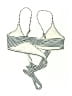 Unbranded Stripes White Swimsuit Top Size MedEstimated - photo 2
