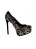 Bebe Paisley Gold Heels Size 6 - photo 1