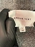 Amour Vert Black Long Sleeve Blouse Size XXS - photo 7