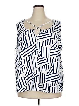 Shein Curve Sleeveless Blouse