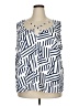 Shein Curve Blue Sleeveless Blouse Size 20 Plus (4) - photo 1