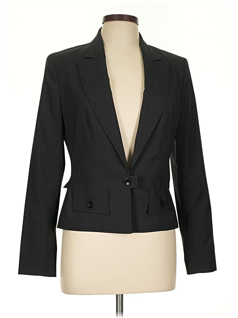 Pre-owned Body By Victoria Blazer Jacket In Black