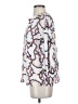 CATHERINE Catherine Malandrino 100% Polyester White 3/4 Sleeve Blouse Size S - photo 5