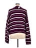 Ann Taylor Stripes Purple Pullover Sweater Size XXL - photo 2