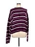 Ann Taylor Stripes Purple Pullover Sweater Size XXL - photo 1