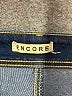 Encore Solid Blue Jeans Size 15 - photo 4