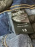 Encore Solid Blue Jeans Size 15 - photo 5