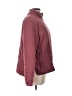 Three Dots Solid Burgundy Jacket Size L - photo 4